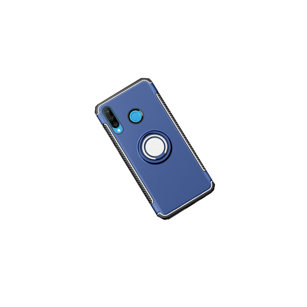Magnetic 360 Degrees Rotation Ring Armor Phone Protective Case For Huawei P30 Lite 8881471526044