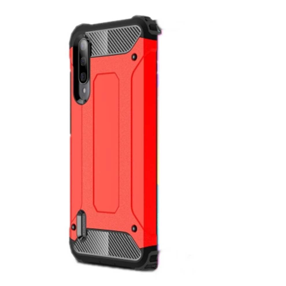 2Pcs Magic Armor Tpu + Pc Combination Case For Xiaomi Mi Cc9e / Xiaomi A3(Red) Red 8881471519121