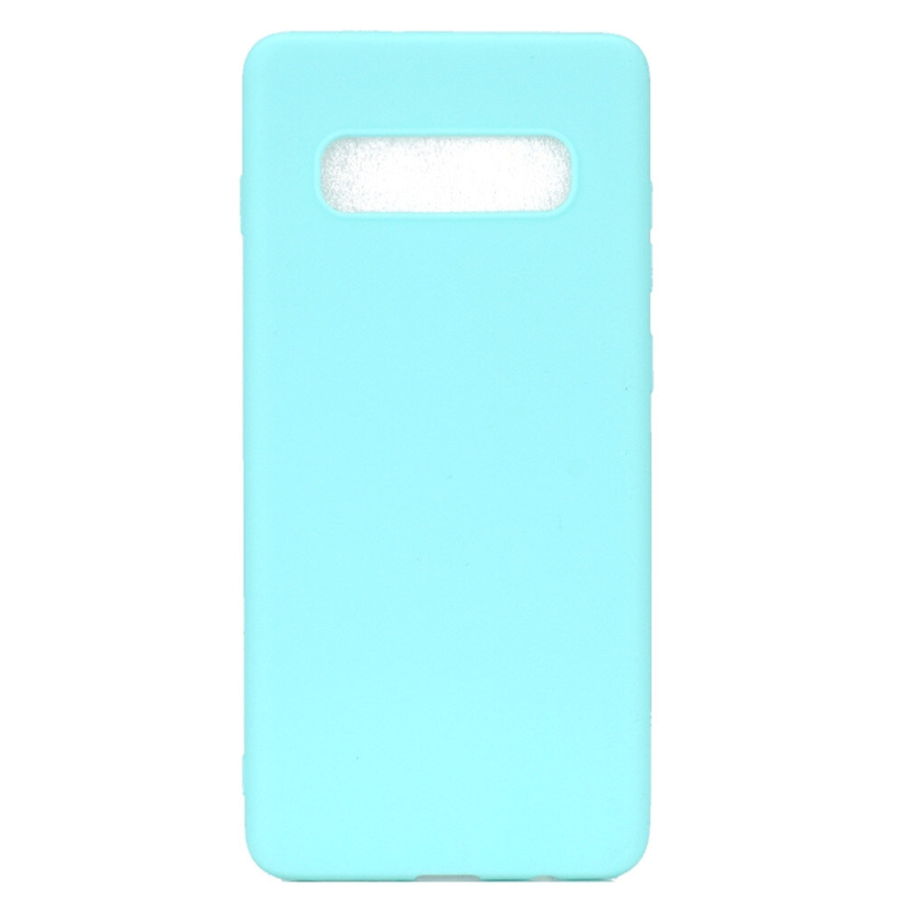 2 Pcs For Galaxy S10 5G Candy Color Tpu Case(Green) Green 8881471519091