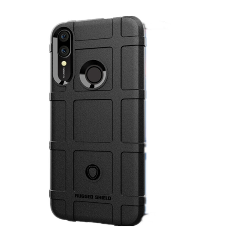 2Pcs Shockproof Protector Cover Full Coverage Silicone Case For Huawei P Smart Z (Black) Black 8881471521964