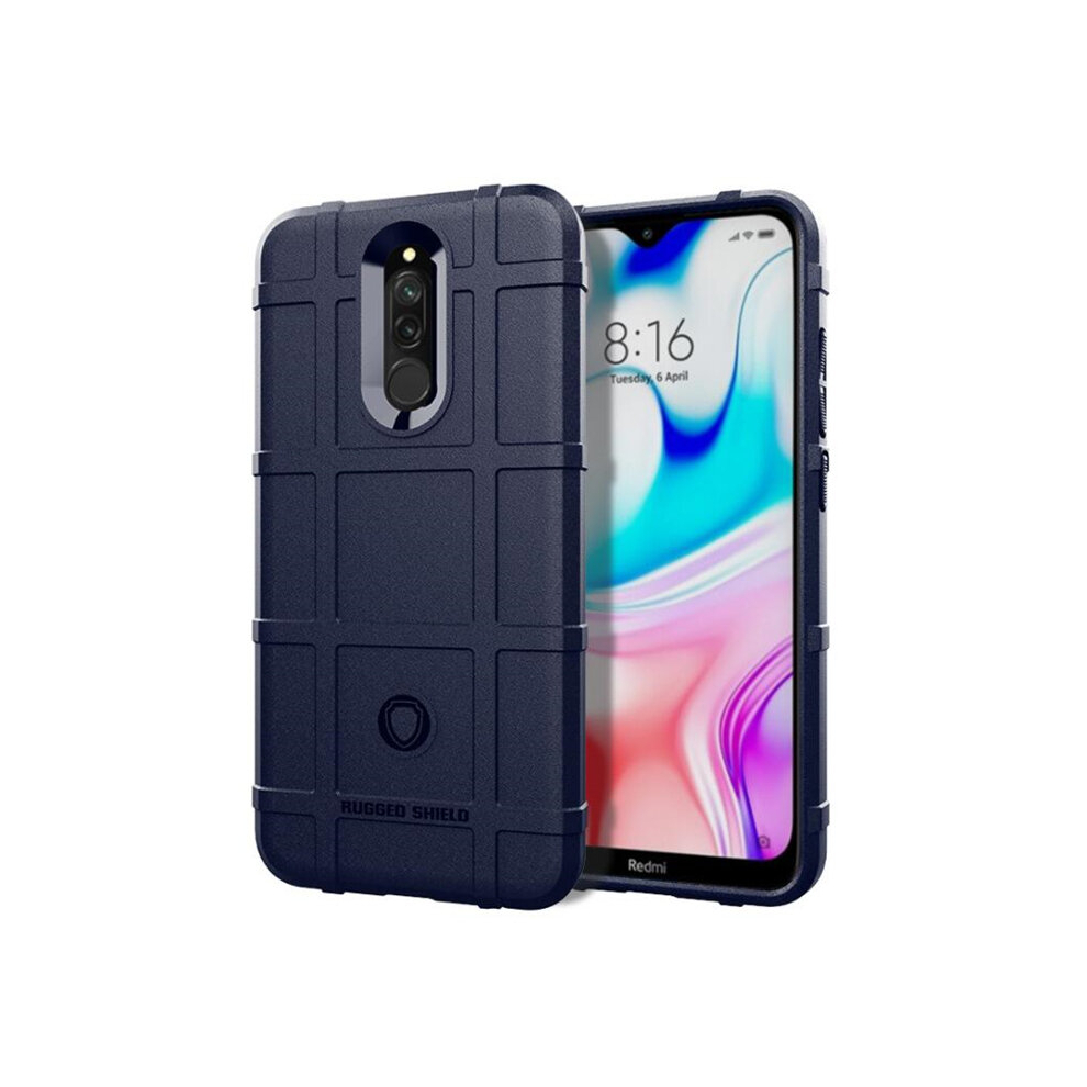 2Pcs For Xiaomi Redmi 8 Full Coverage Shockproof Tpu Case 8881471527270