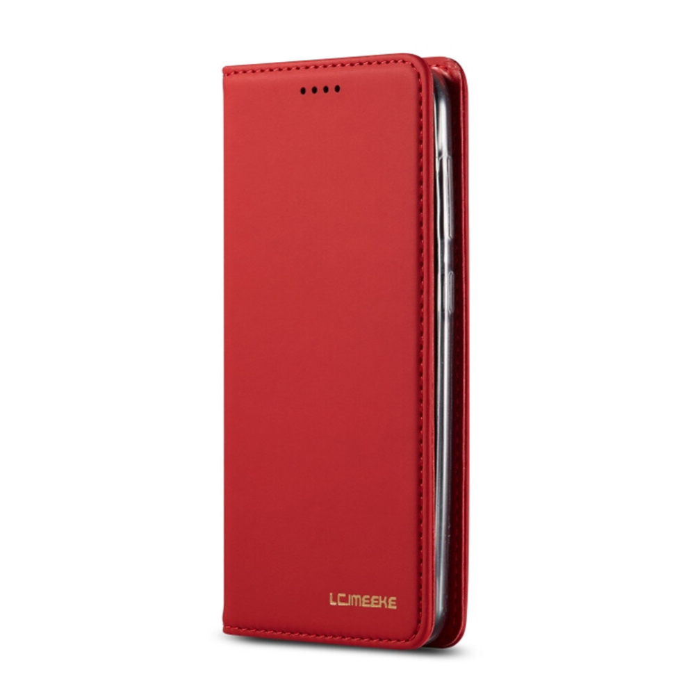For Galaxy A40 Skin Hand Feeling Pu + Tpu Horizontal Flip Leather Case With Holder & Card Slot & Wallet(Red) Red 8881471524453