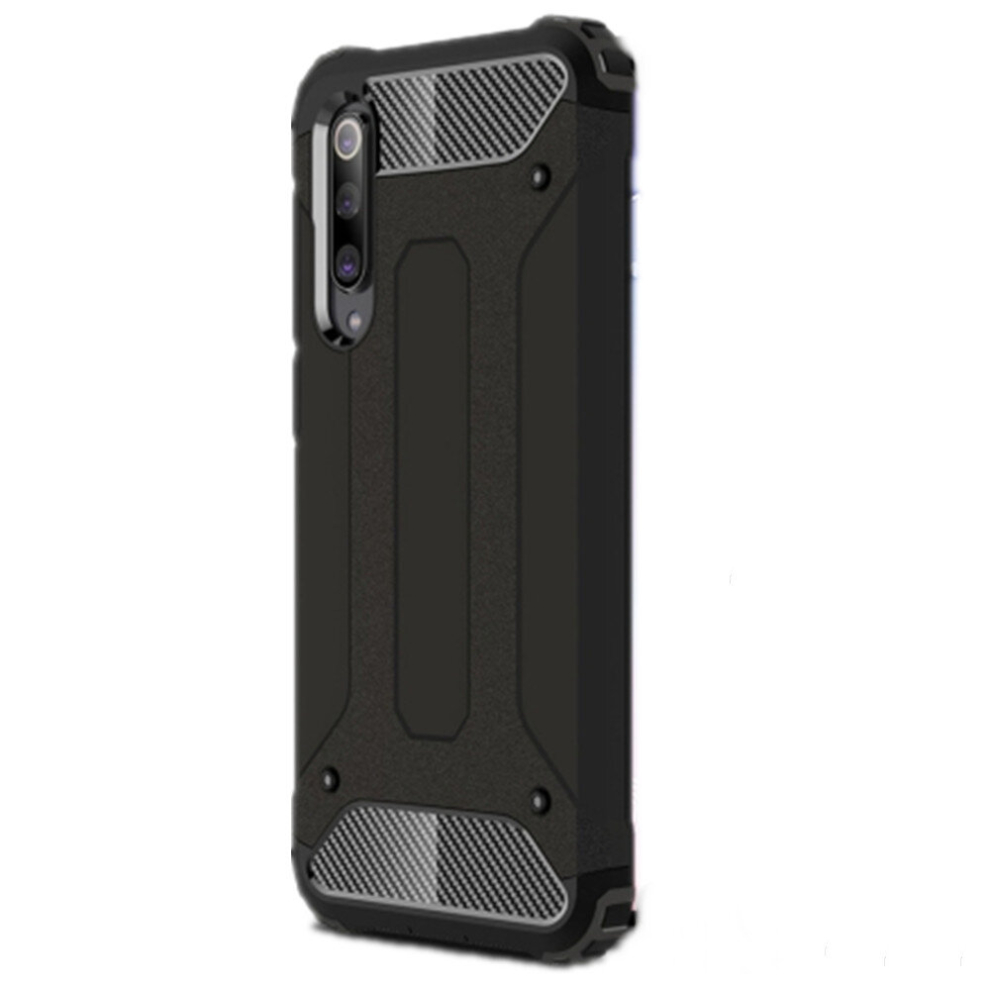 2Pcs Magic Armor Tpu + Pc Combination Case For Xiaomi Mi 9 Se (Black) Black 8881471525207
