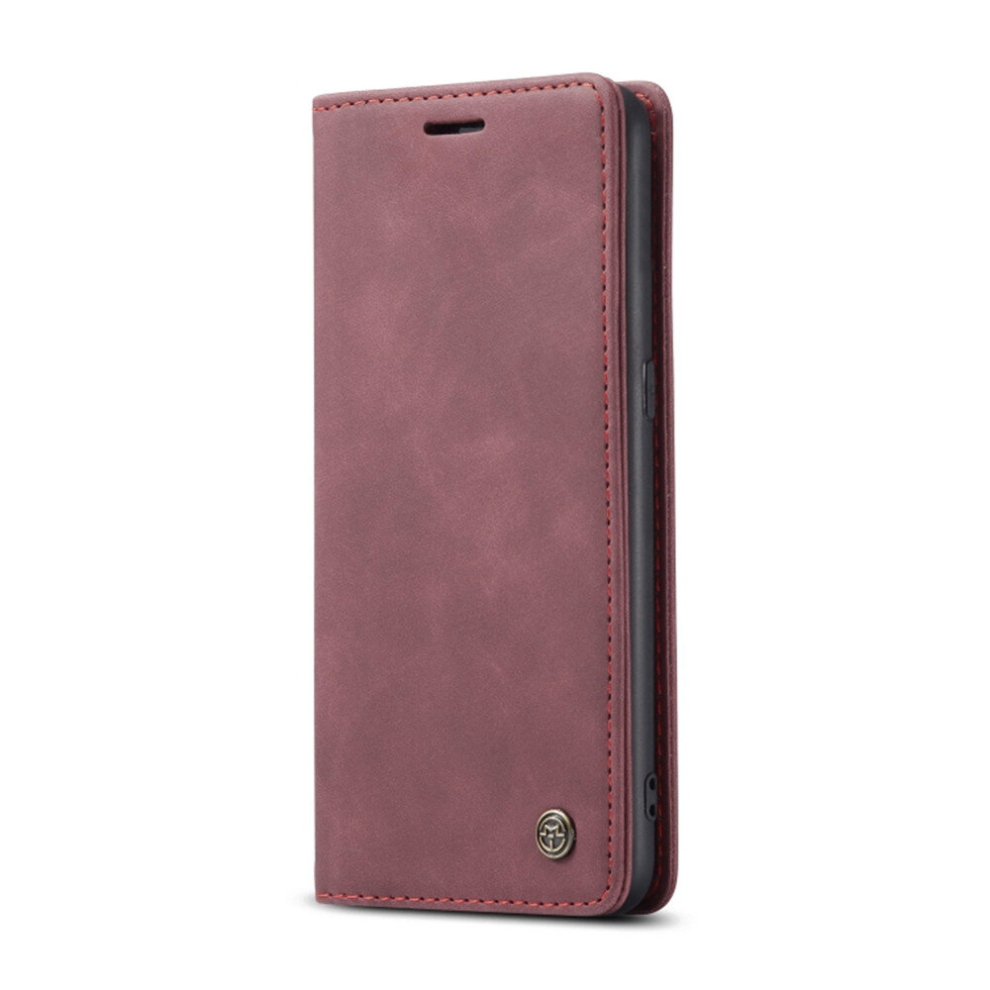 For Galaxy A10s Caseme-013 Multifunctional Horizontal Flip Leather Case With Card Slot & Holder & Wallet(Wine ) Red 8881471524583