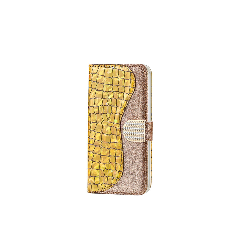 Crocodile Texture Matching Horizontal Flip Leather Case For Galaxy S10 8881471525092