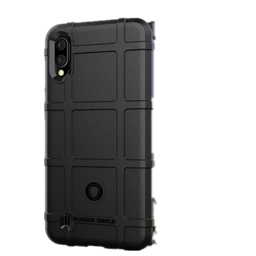 2Pcs Full Coverage Shockproof Tpu Case For Galaxy A10 (Black) Black 8881471522589