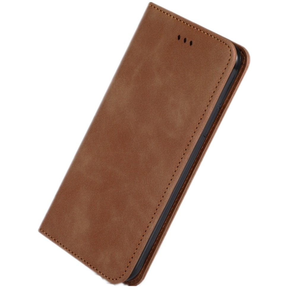 Retro Skin Feel Business Magnetic Horizontal Flip Leather Case For Samsung Galaxy S9(Brown) Brown 8881471527409