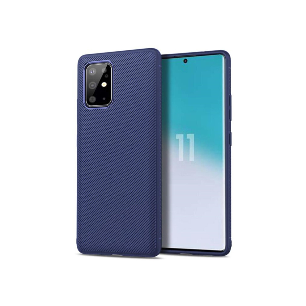 2Pcs For Galaxy S11/S20 Plus Stripe Texture Tpu Case 8881471525252