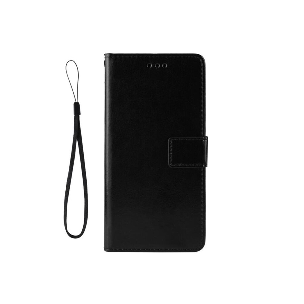 2Pcs Retro Crazy Horse Texture Horizontal Flip Leather Case For Motorola Moto One Vision 8881471523838