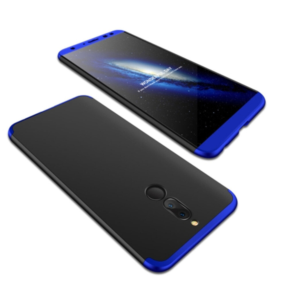 Gkk Pc Three Stage Splicing 360 Degrees Full Coverage Protective Back Cover Case For Huawei Mate 10 Lite 8881471525306