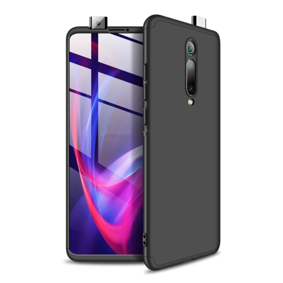 Three Stage Splicing Full Coverage Pc Case For Xiaomi Redmi K20(Black) Black 8881471525474