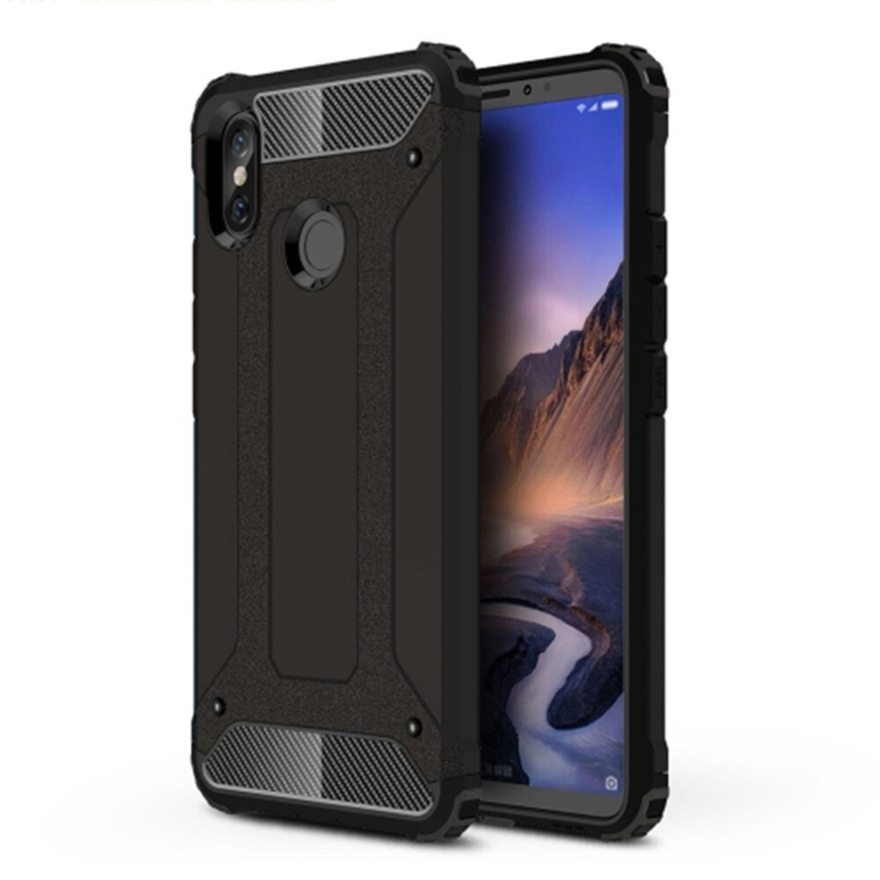 Magic Armor Tpu + Pc Combination Case For Xiaomi Mi Max 3 (Black) Black 8881471524866