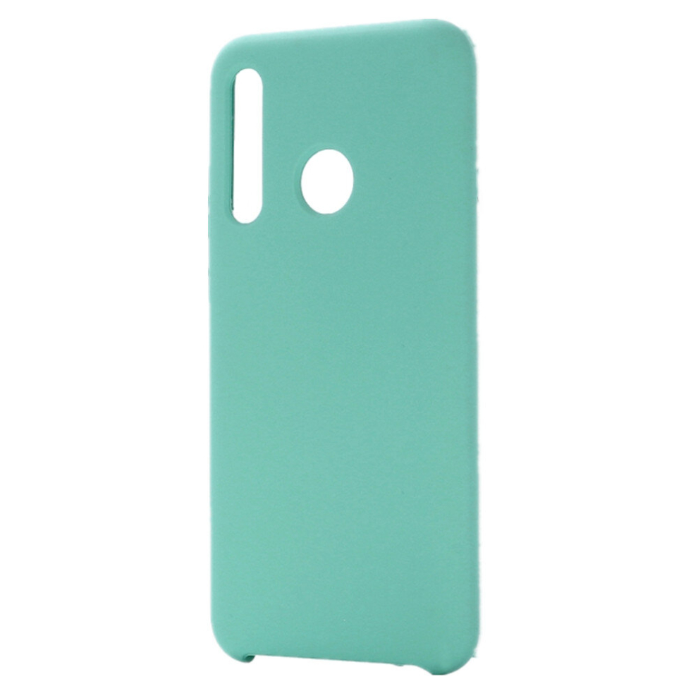 Solid Color Liquid Silicone Shockproof Coverage Case For Huawei P Smart Z(Blue) Blue 8881471526242