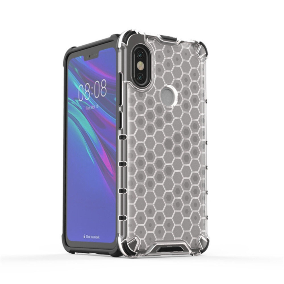2 Pcs For Galaxy A10s Shockproof Honeycomb Pc + Tpu Case 8881471525511