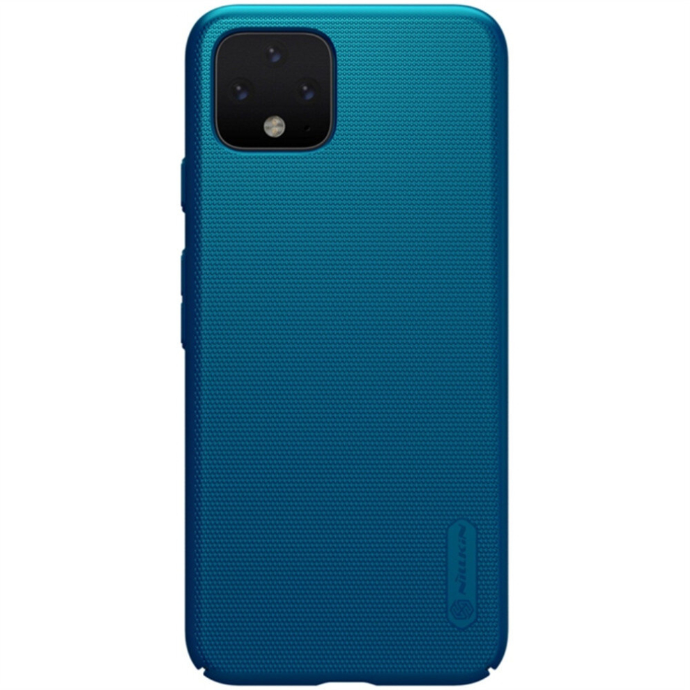 For Google Pixel 4 Xl Frosted Concave-Convex Texture Pc Protective Case(Blue) Blue 8881471532434
