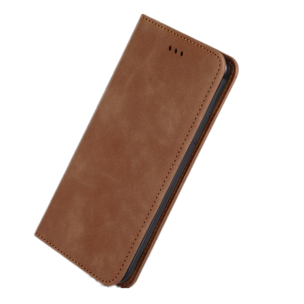 Retro Skin Feel Business Magnetic Horizontal Flip Leather Case For Samsung Galaxy S10 E(Brown) Brown 8881471526884