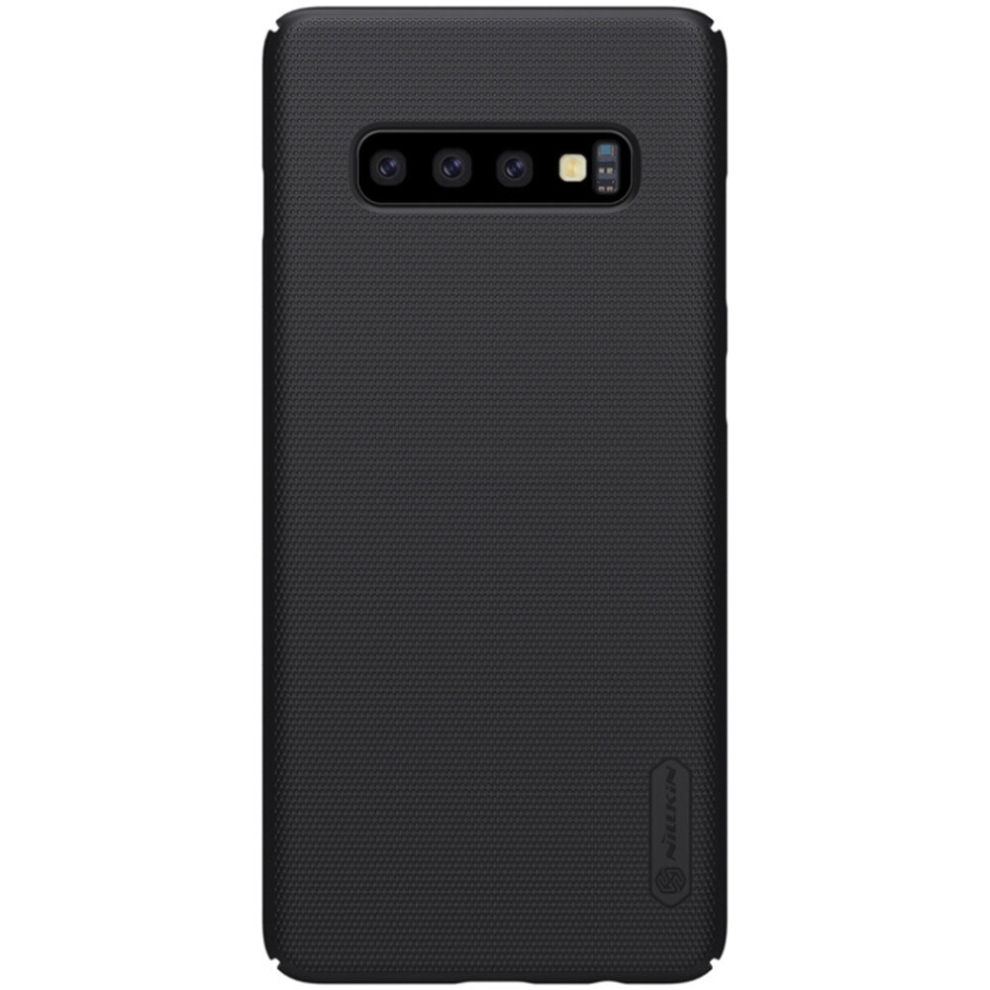 Frosted Concave-Convex Texture Pc Case For Galaxy S10+ (Black) Black 8881471524927