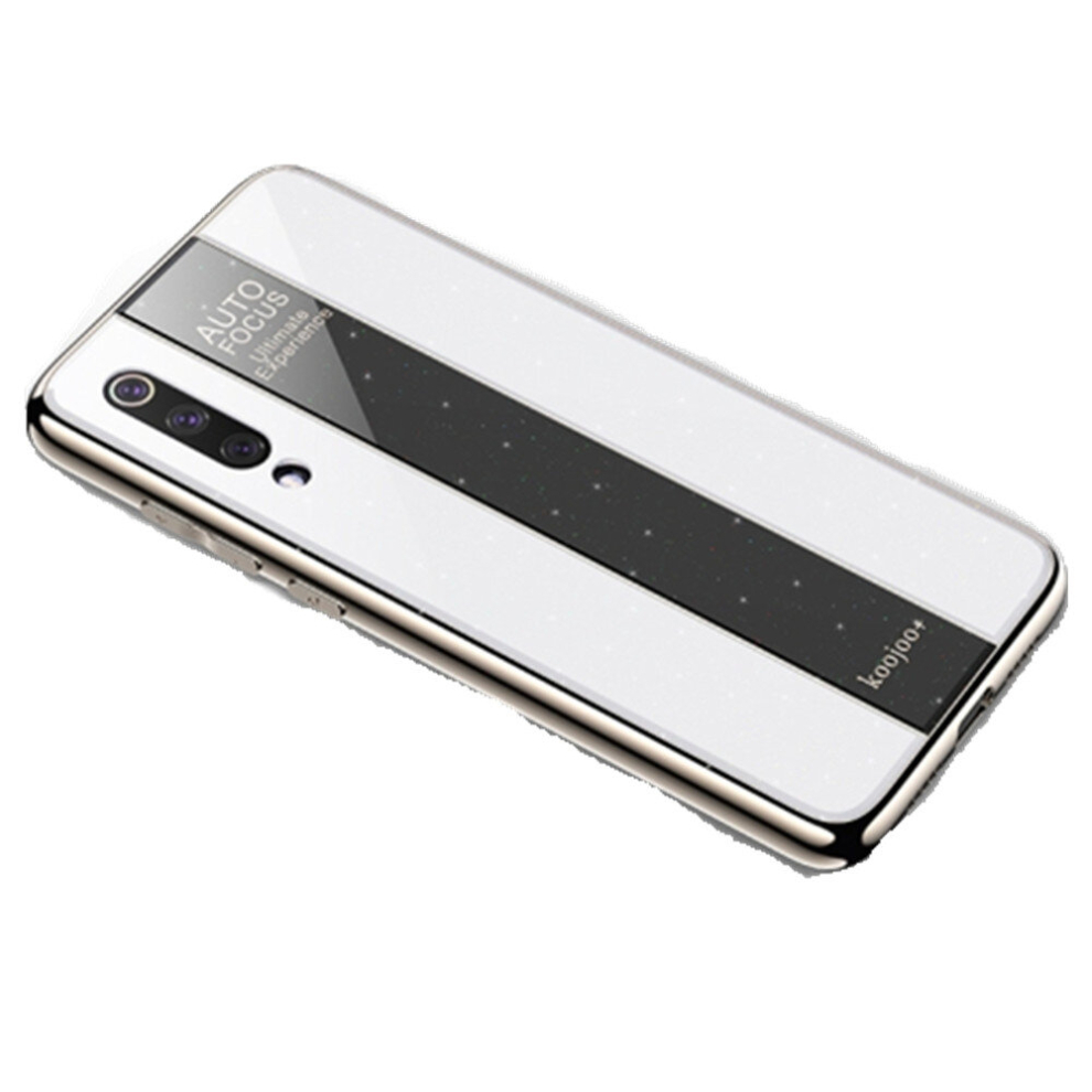 Electroplated Mirror Glass Case For Xiaomi Mi 9(White) White 8881471532786