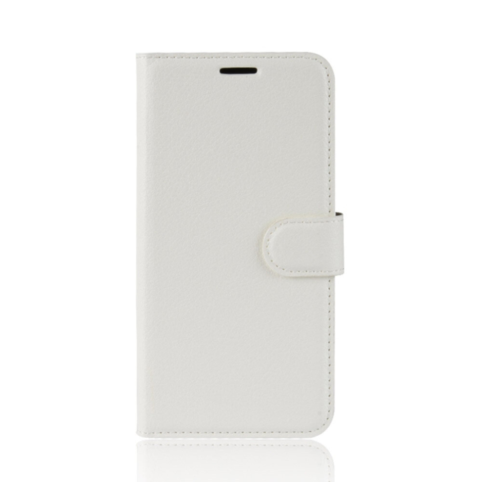 Litchi Texture Horizontal Flip Leather Case For Wiko Y60, With Wallet & Holder & Card Slots(White) White 8881471528741