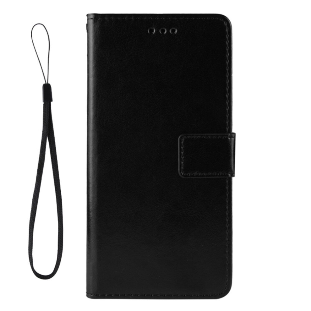 For Oppo Reno2 F / Reno2 Z Retro Crazy Horse Texture Horizontal Flip Leather Case With Holder & Card Slots & Photo Frame(Black) Black 8881471523470