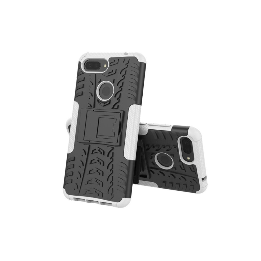 2Pcs Shockproof Pc + Tpu Tire Pattern Case For Xiaomi Mi 8 Lite 8881471530010