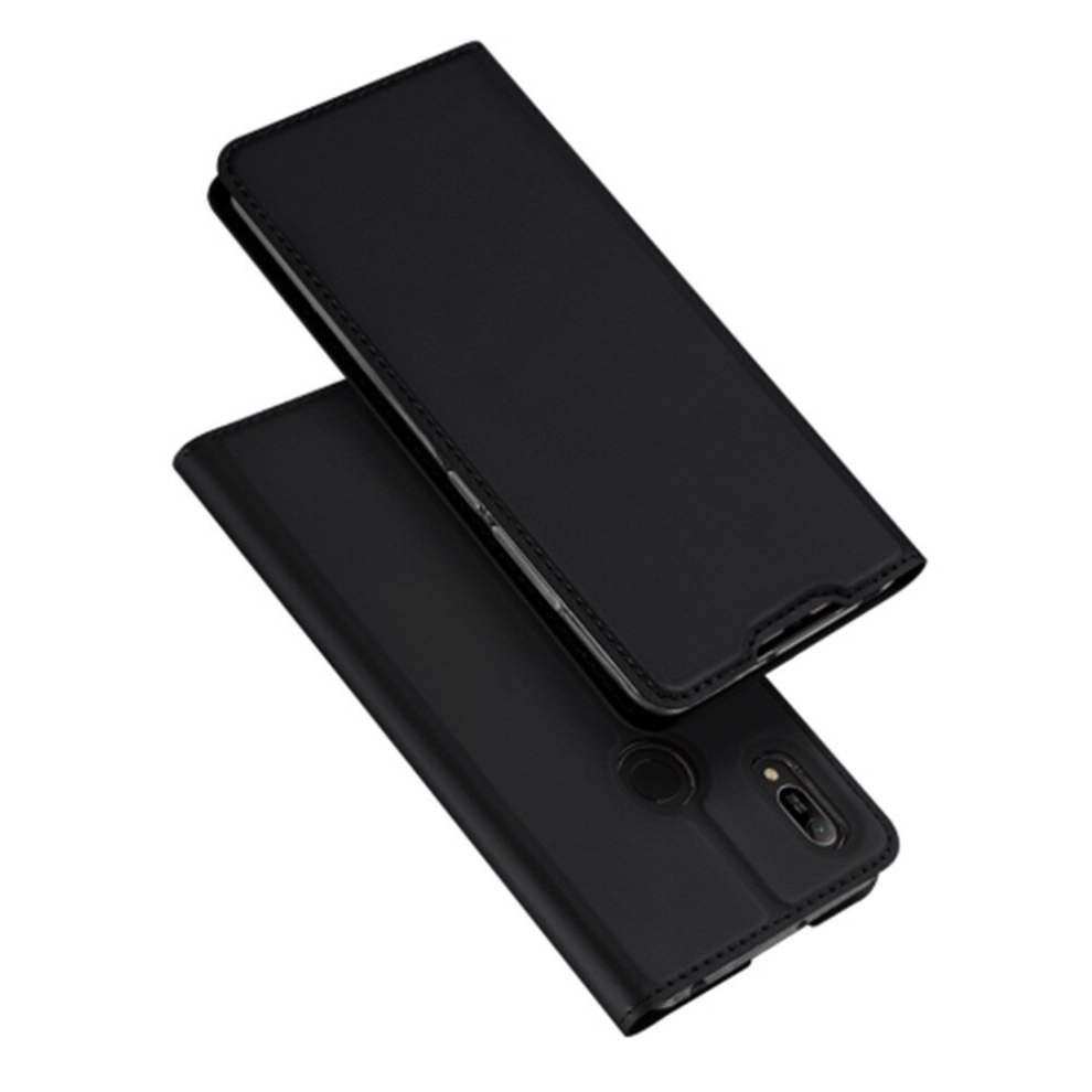 Skin Pro Series Horizontal Flip Pu + Tpu Leather Case For Huawei Y6 (2019) / Y6 Prime?2019?/ Enjoy 9E, With Holder & Card Slots(Black) Black 8881471529076