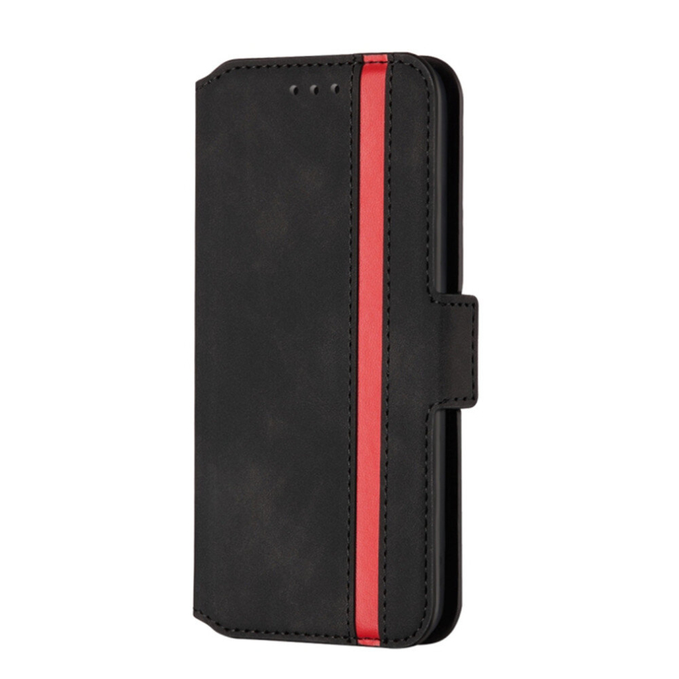 For Galaxy A10s Retro Frosted Oil Side Horizontal Flip Case With Holder & Card Slots(Black) Black 8881471532847