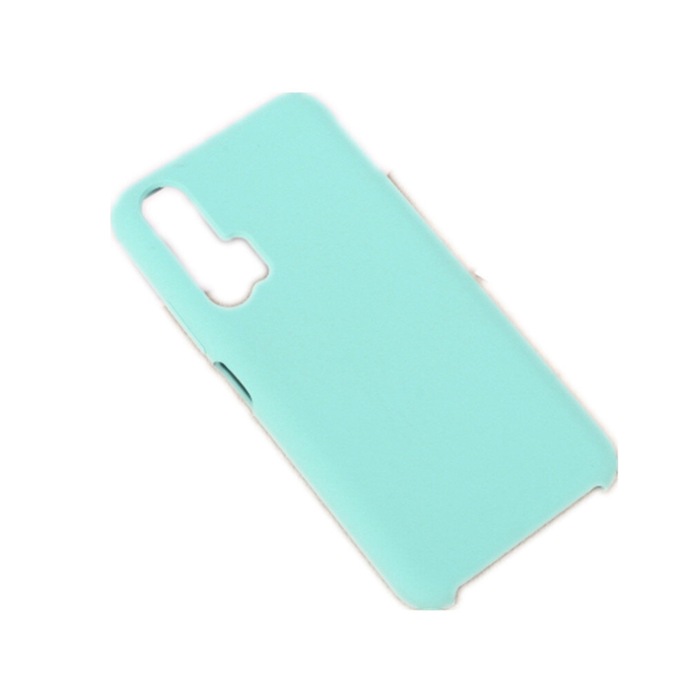 Solid Color Liquid Silicone Shockproof Coverage Case For Huawei Honor 20 Pro(Blue) Blue 8881471533097
