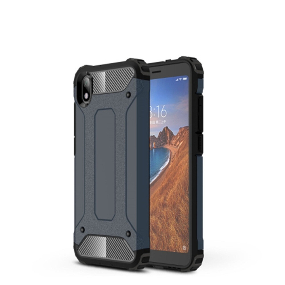 2Pcs Magic Armor Tpu + Pc Combination Case For Xiamo Redmi 7A(Navy ) Blue 8881471526419