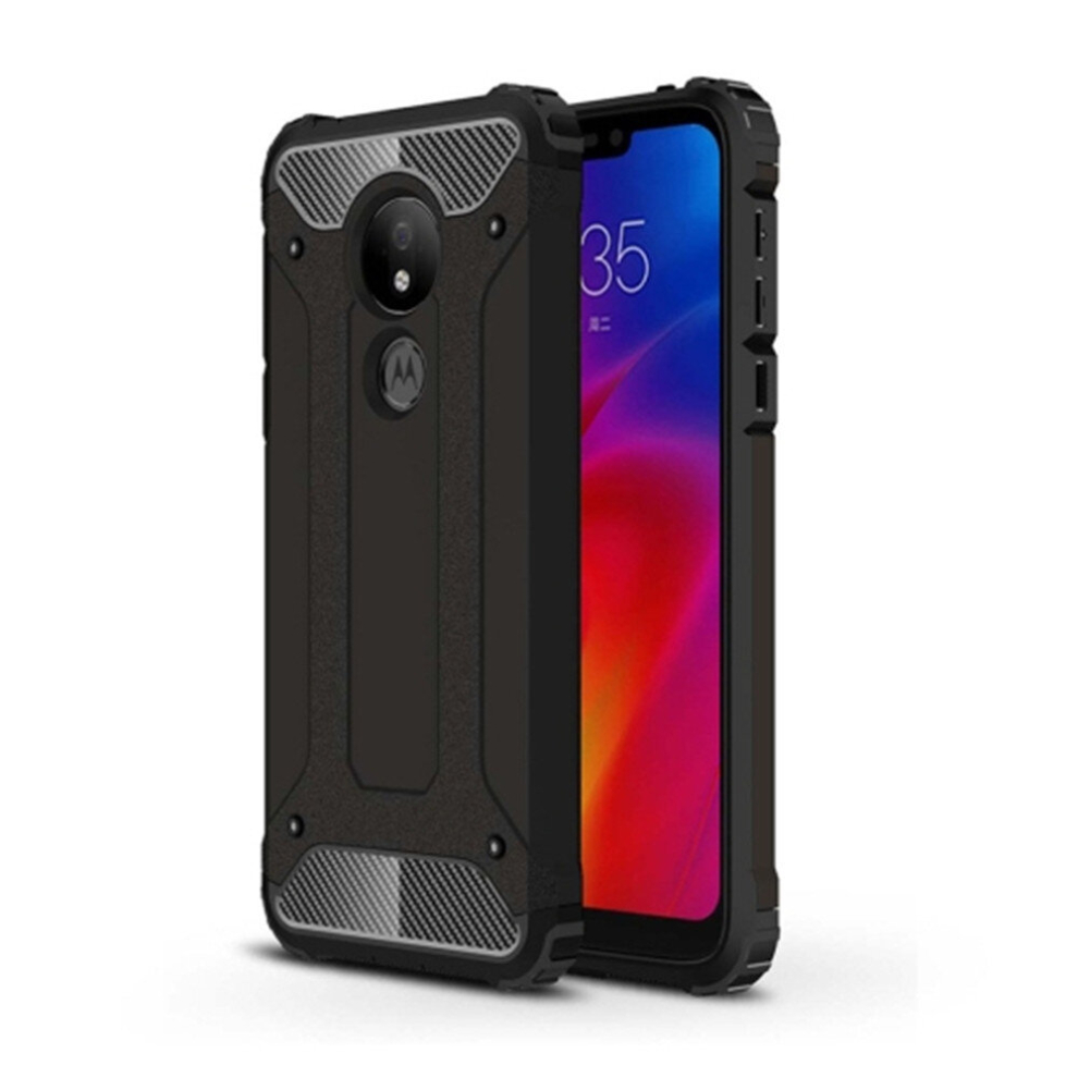 2Pcs Magic Armor Tpu + Pc Combination Case For Moto G7 Power Universal 8881471522831