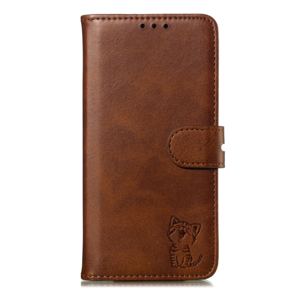 Pu Leather Protective Case For Huawei P30 Lite(Brown) Brown 8881471532069