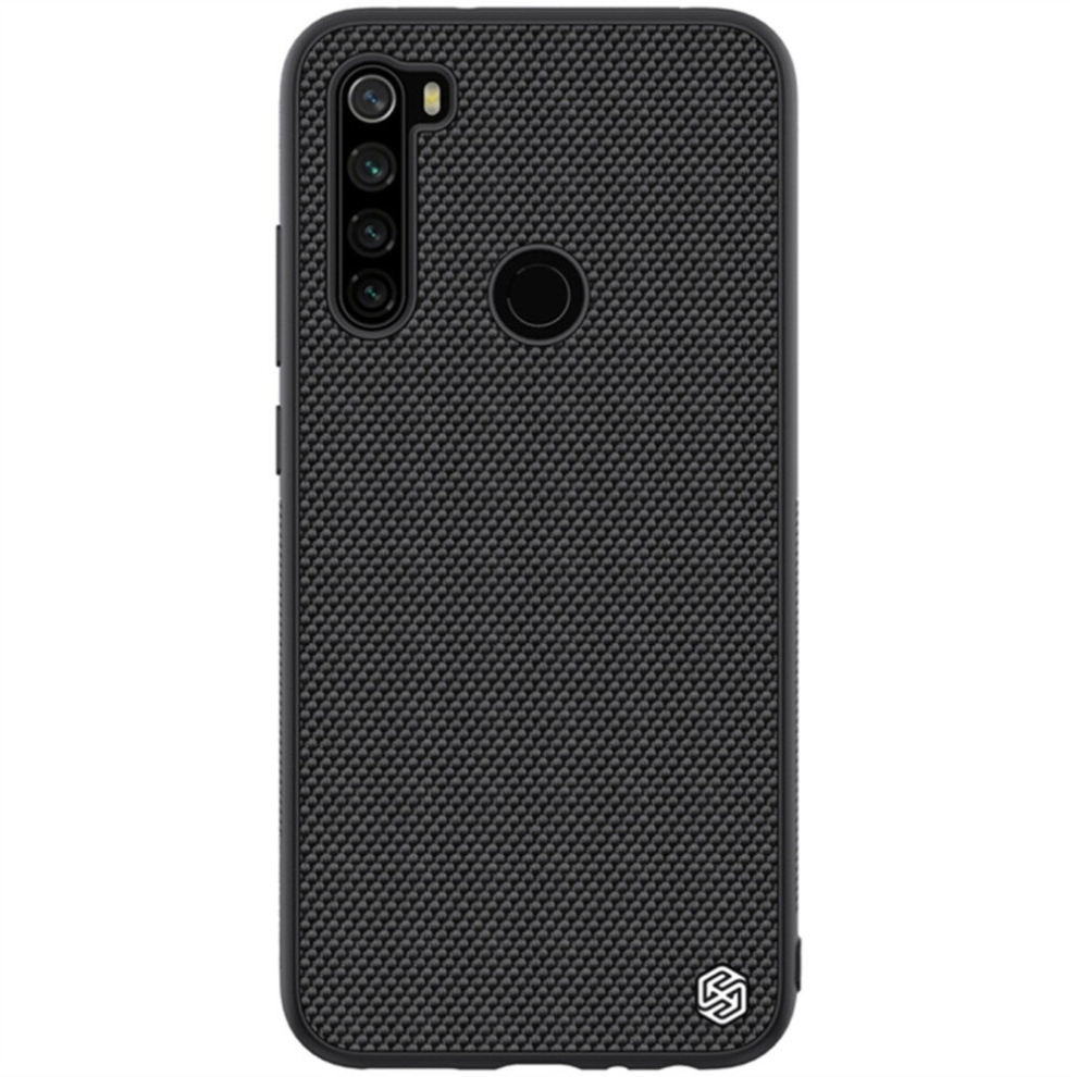 For Xiaomi Redmi Note 8 3D Textured Nylon Fiber Pc + Tpu Protective Case(Black) Black 8881471530850