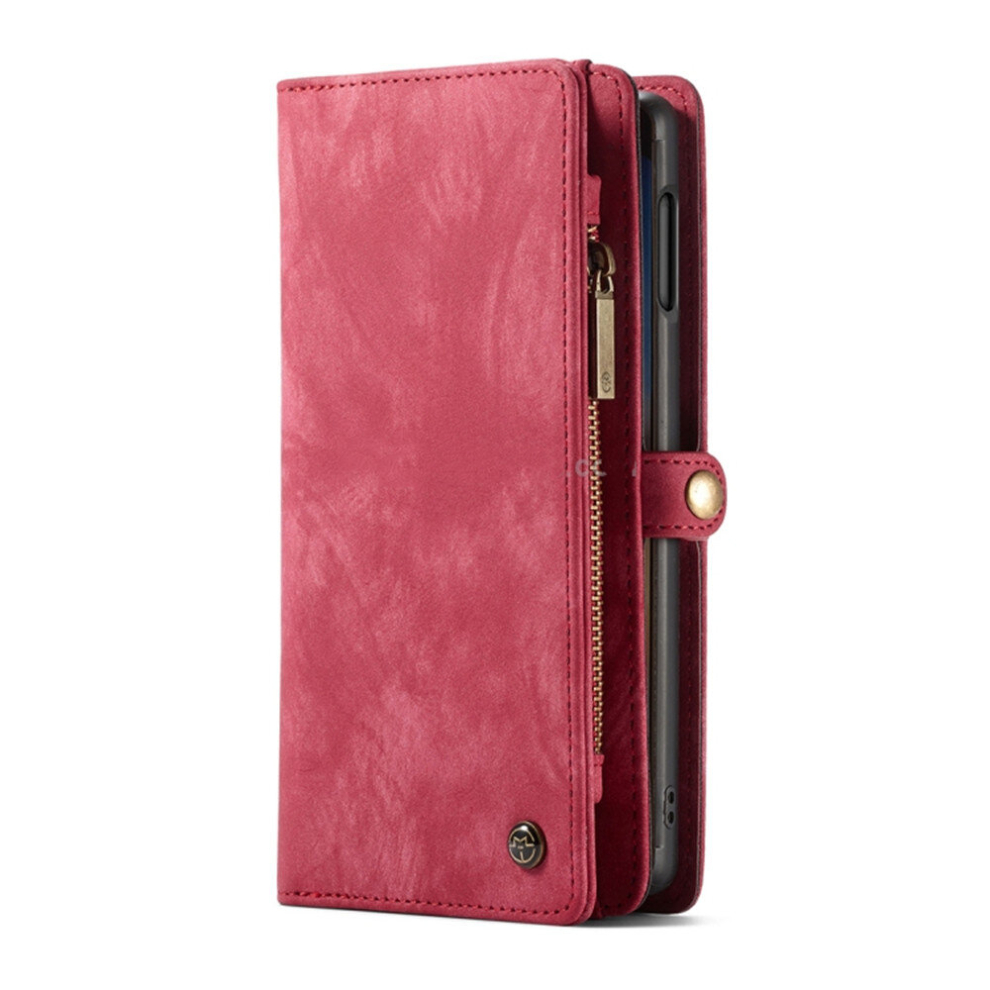 Caseme Detachable Multifunctional Horizontal Flip Leather Case For Galaxy S10e, With Card Slot & Holder & Zipper Wallet & Photo Frame 8881471524323