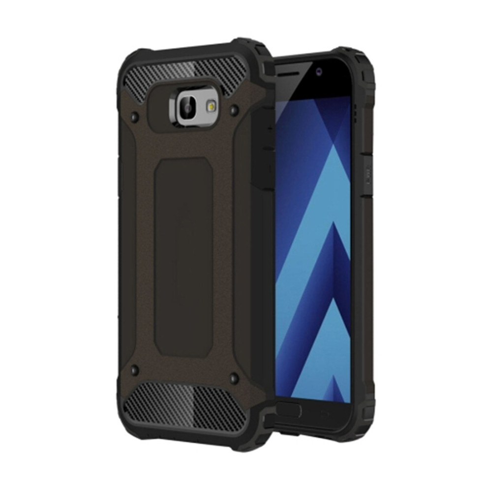 2Pcs For Galaxy A5 (2017) Tough Armor Tpu + Pc Combination Case (Black) Black 8881471529212
