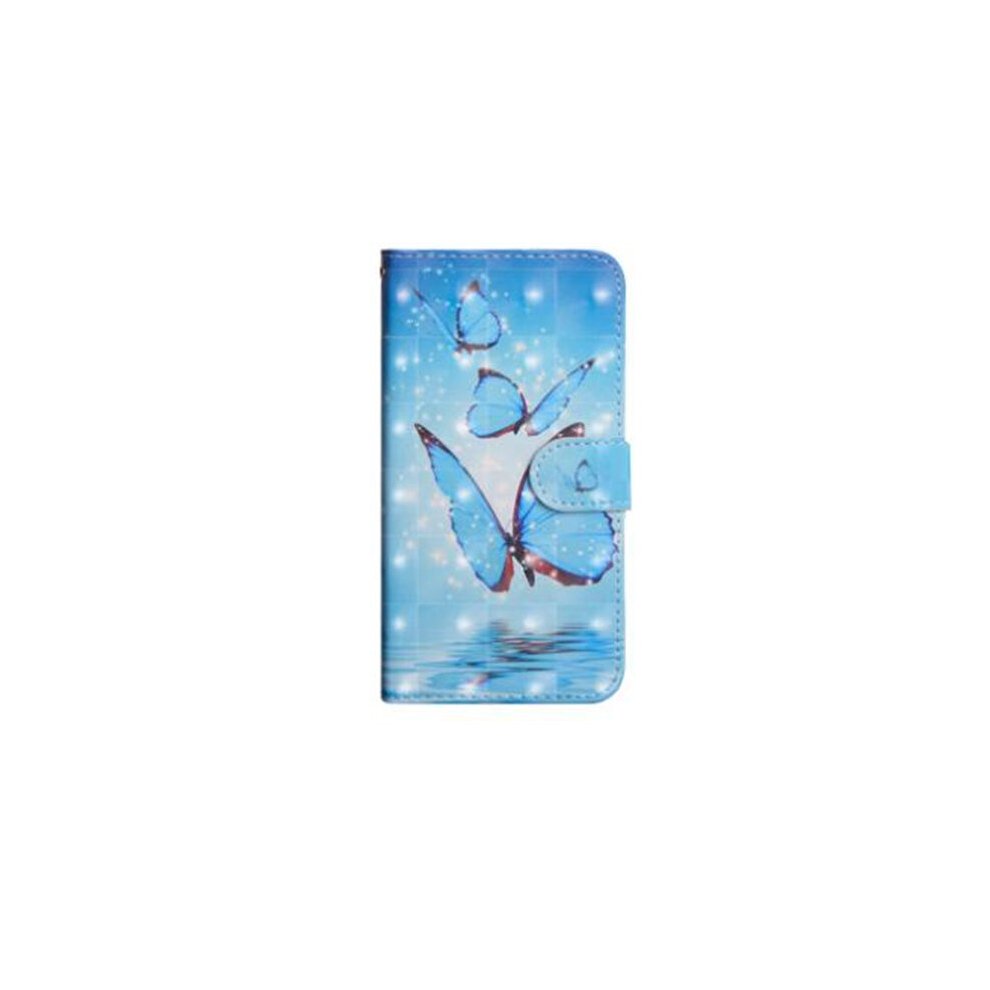 3D Painting Pattern Horizontal Flip Tpu + Pu Leather Case For Huawei P Smart Z 8881471533226