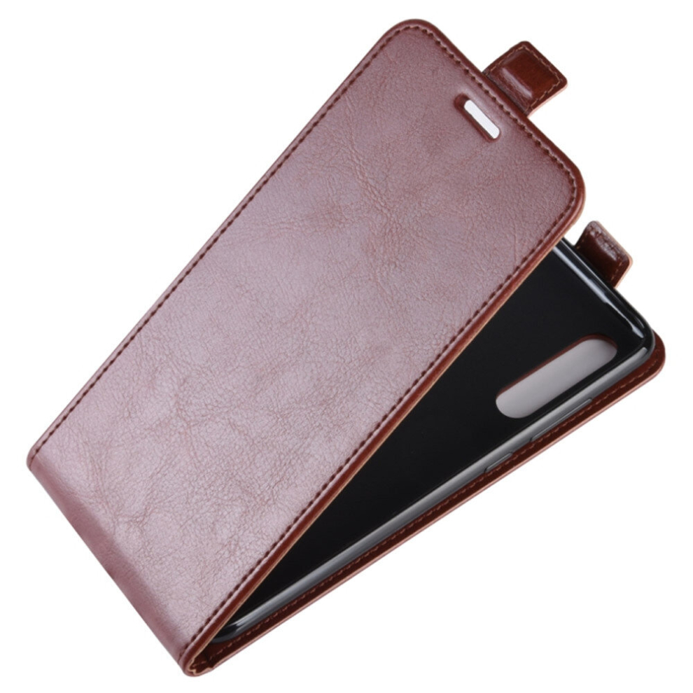 2 Pcs Vertical Flip Leather Protective Case For Xiaomi Mi Cc9(Brown) Brown 8881471533431