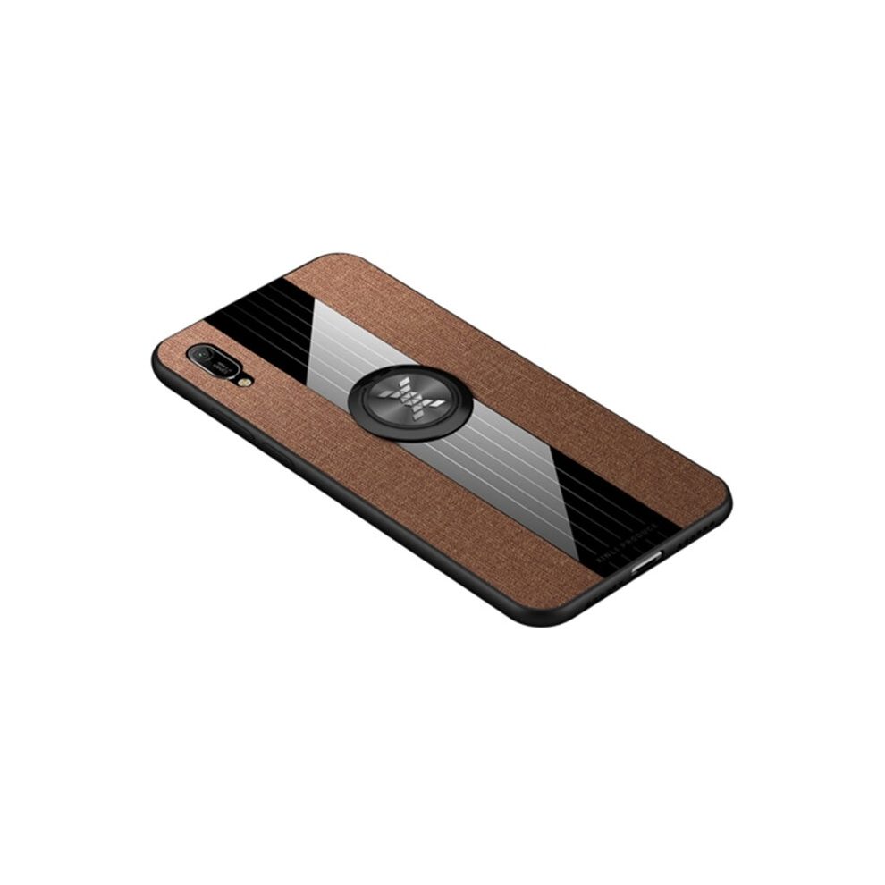 For Huawei Enjoy 9E Stitching Cloth Textue Shockproof Tpu Protective Case 8881471529373