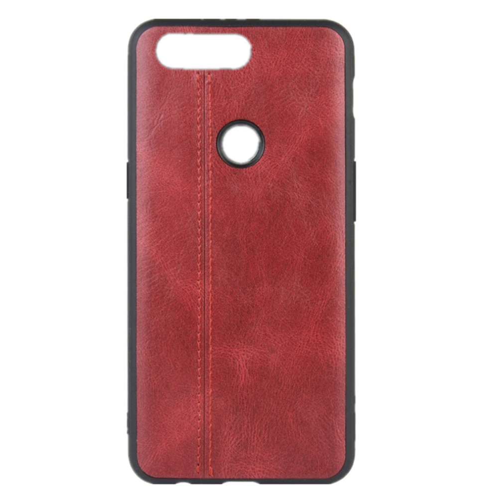 2Pcs For Oneplus 5T Shockproof Sewing Cow Pattern Skin Pc + Pu + Tpu Case(Red) Red 8881471533554