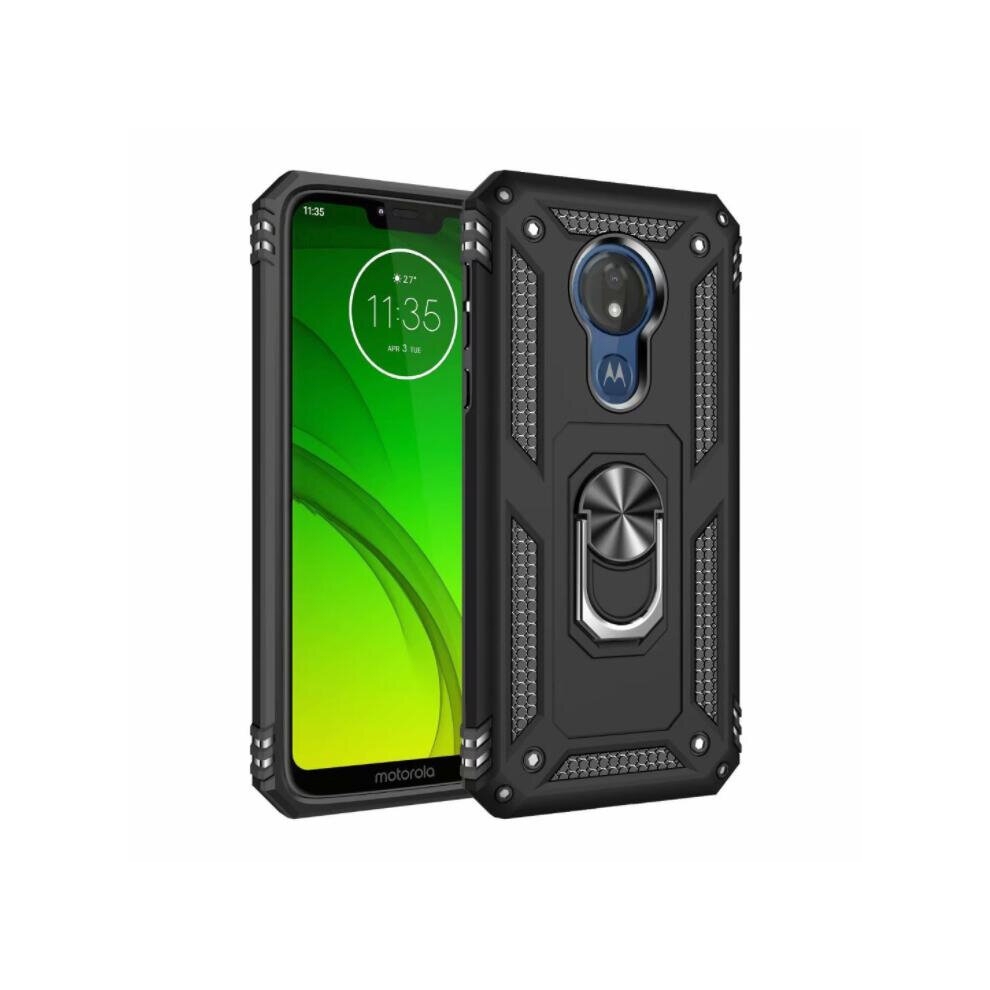2Pcs Armor Shockproof Tpu + Pc Protective Case For Motorola Moto G7 8881471522985
