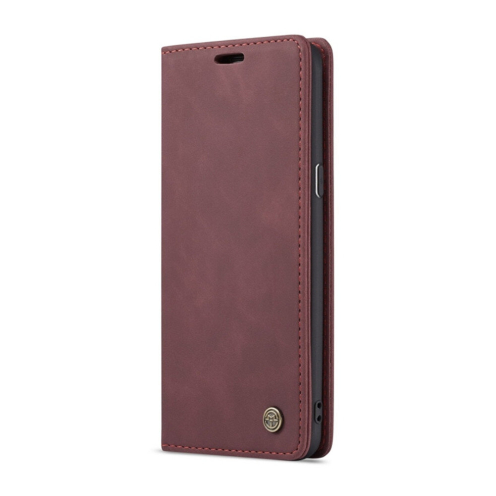 Multifunctional Retro Frosted Horizontal Flip Leather Case With Card Slot & Holder & Wallet For Galaxy S9 Plus(Wine ) Red 8881471528208
