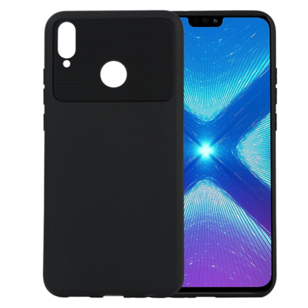 3 Pcs Beetle Series Shockproof Tpu Case For Huawei Honor 8X (Black) Black 8881471529038