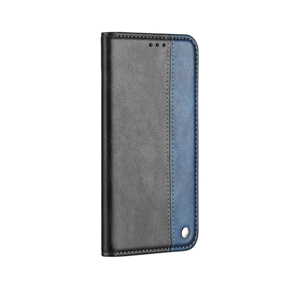 Business Solid Color Stitching Horizontal Flip Leather Case For Huawei P30 Lite, With Holder & Card Slots & Wallet & Lanyard (Blue) Blue 8881471531215