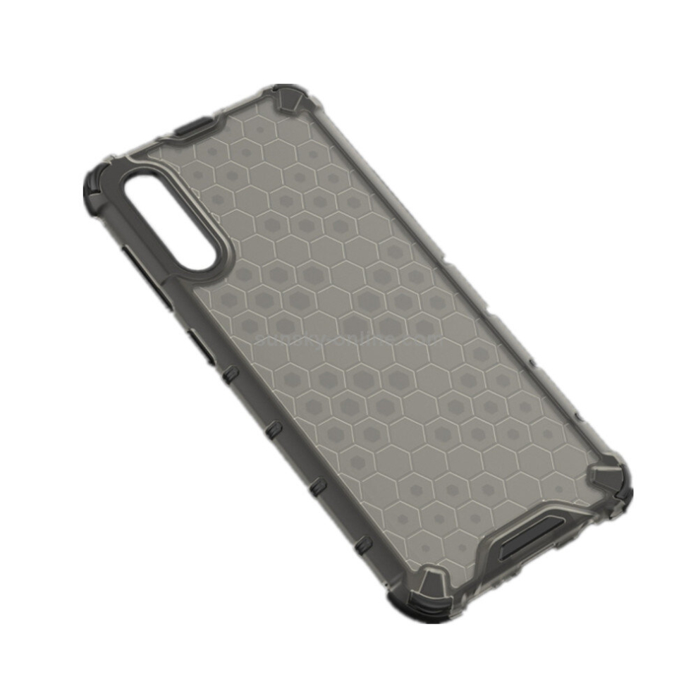 2Pcs Shockproof Honeycomb Pc + Tpu Case For Galaxy A50 (Black) Black 8881471523050
