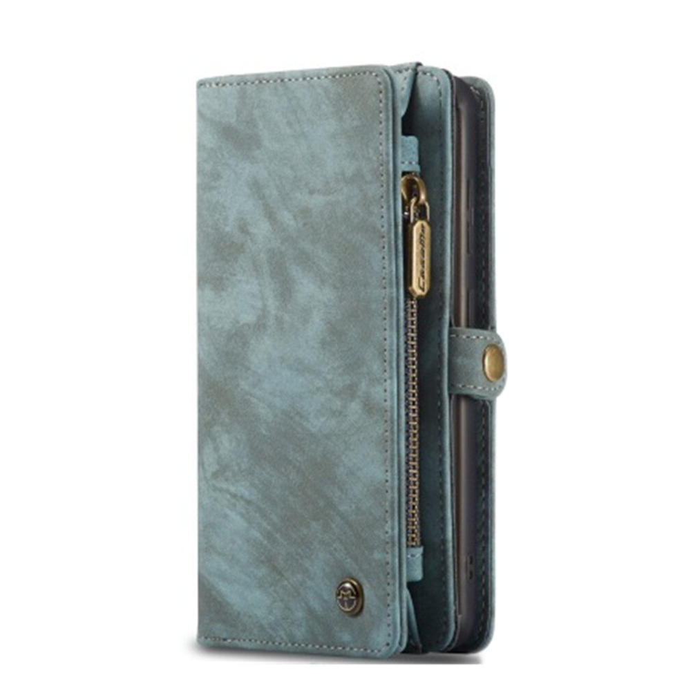 Detachable Multifunctional Horizontal Flip Leather Case For Huawei Mate 20 Pro, With Card Slot & Holder & Zipper Wallet & Photo Frame (Blue) Blue 8881471531116
