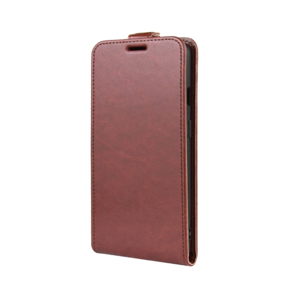 For Oneplus 7T Vertical Flip Leather Protective Case(Brown) Brown 8881471533387