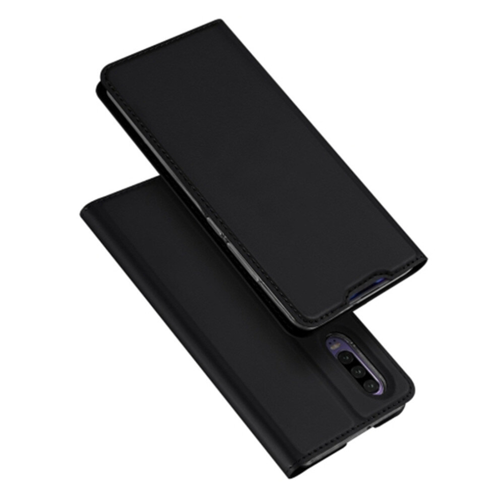 Skin Pro Series Horizontal Flip Pu + Tpu Leather Case For Huawei P30, With Holder & Card Slots (Black) Black 8881471528840