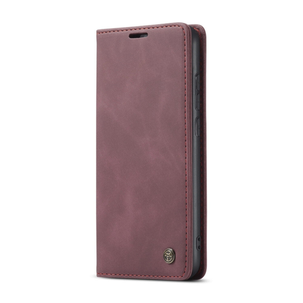 For Xiaomi Mi Note 8 Caseme-013 Multifunctional Horizontal Flip Leather Case With Card Slot & Holder & Wallet(Wine ) Red 8881471531604