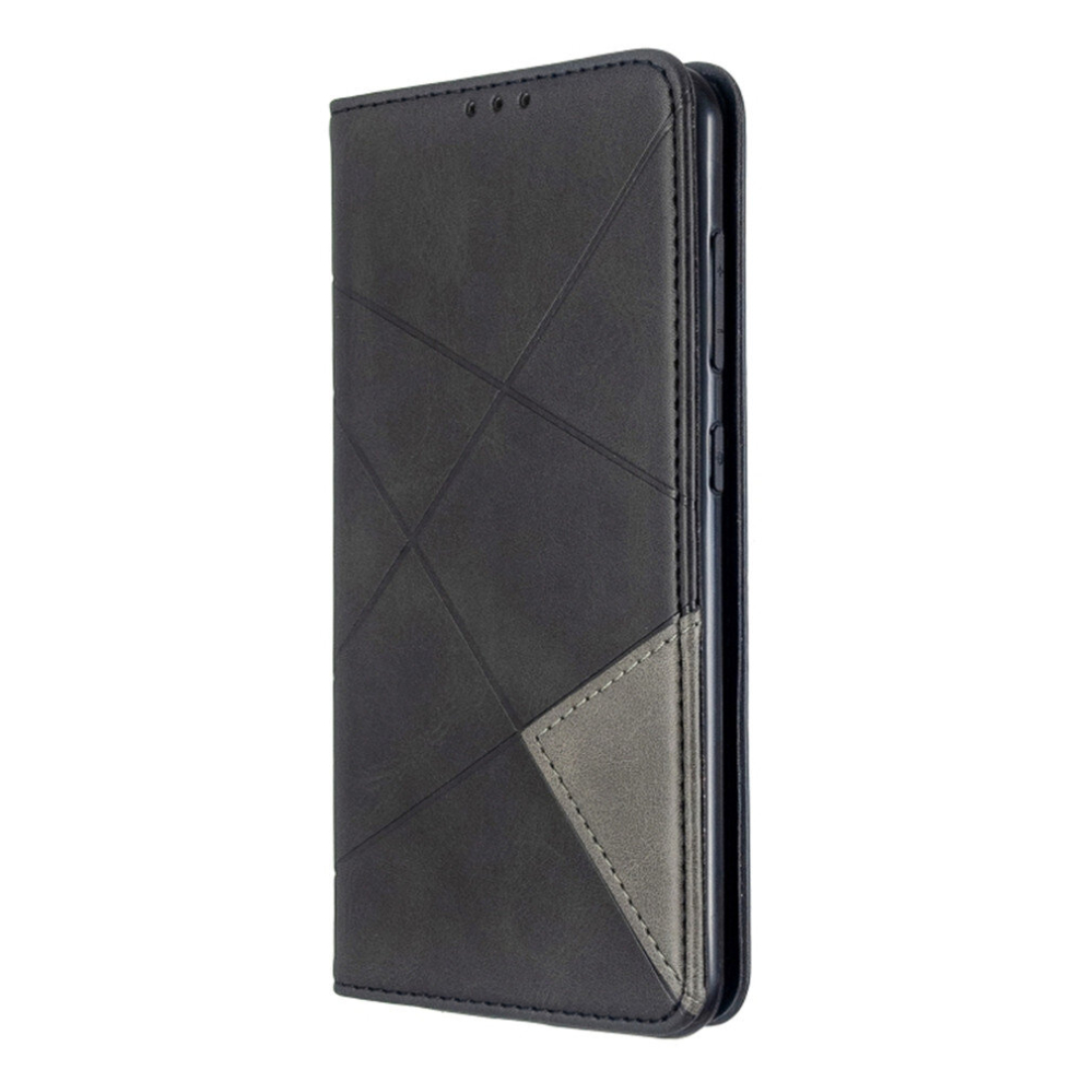 For Nokia 6.2 / 7.2 Rhombus Texture Horizontal Flip Magnetic Leather Case With Holder & Card Slots(Black) Black 8881471528673