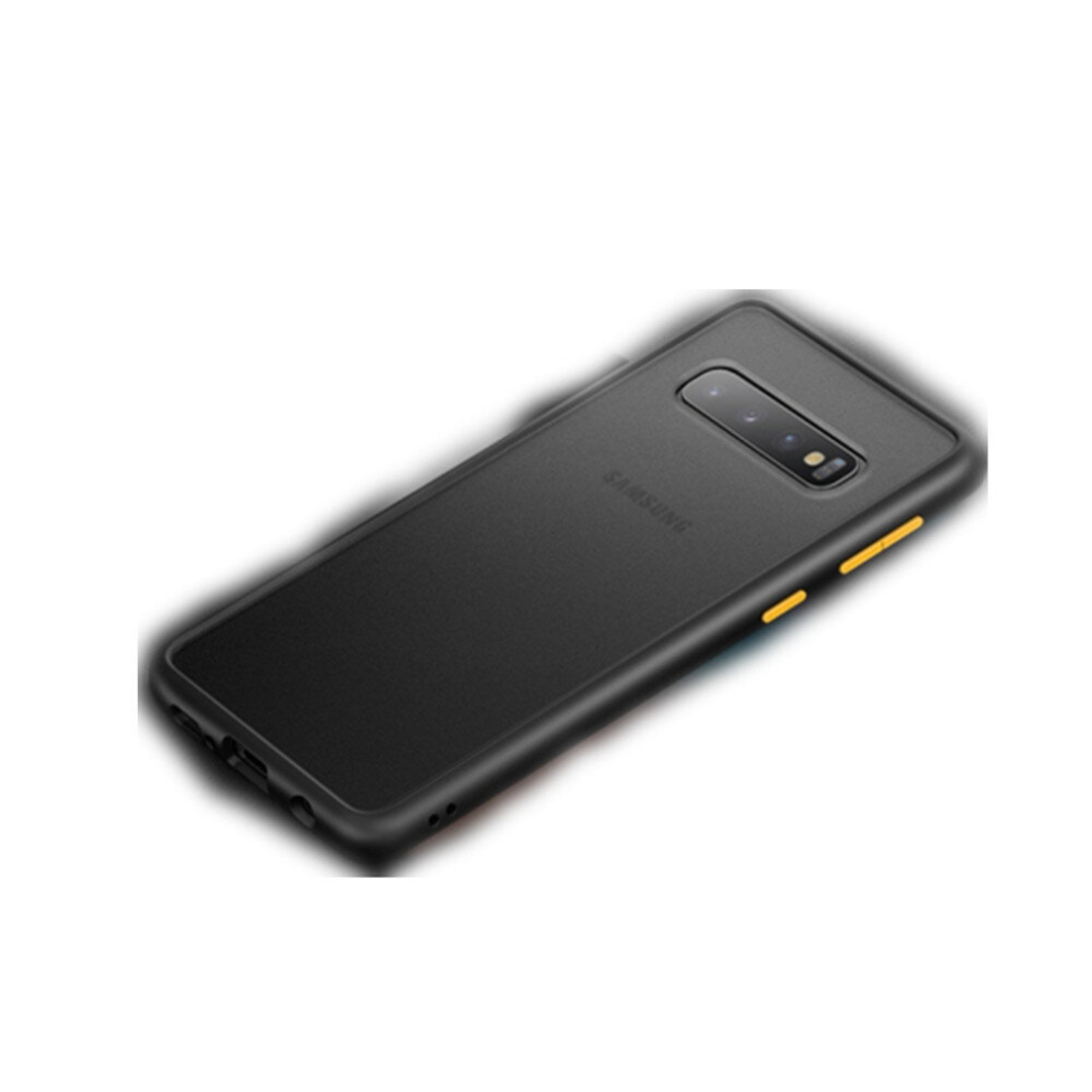Shockproof Frosted Pc+ Tpu Case For Galaxy S10(Black) Black 8881471535565