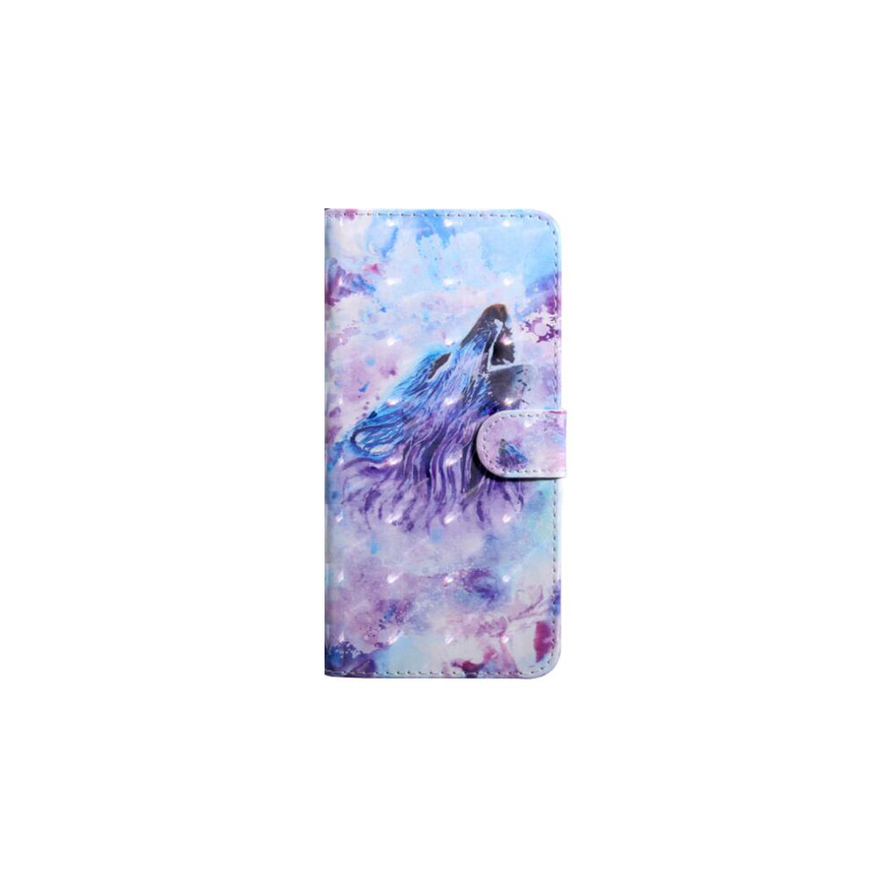 3D Painting Pattern Coloured Drawing Horizontal Flip Tpu + Pu Leather Case For Galaxy S10 Plus 8881471538108